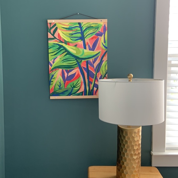 Tropical painting on canvas - Picture 2 of 3